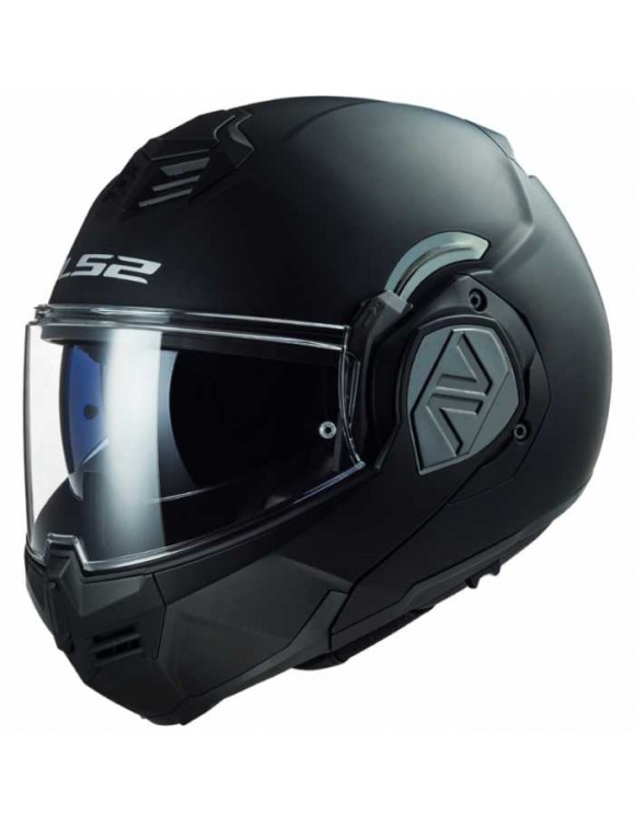 Modular Motorcycle Helmet LS2 FF906 Advant KPA Matt Black Opaque