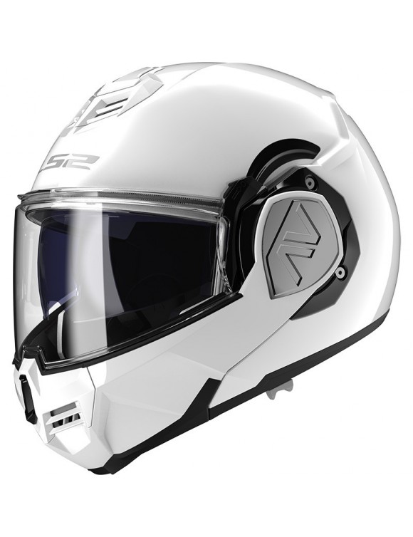 Casque de moto modulaire LS2 FF906 Advant KPA Blanc Brillant - 1