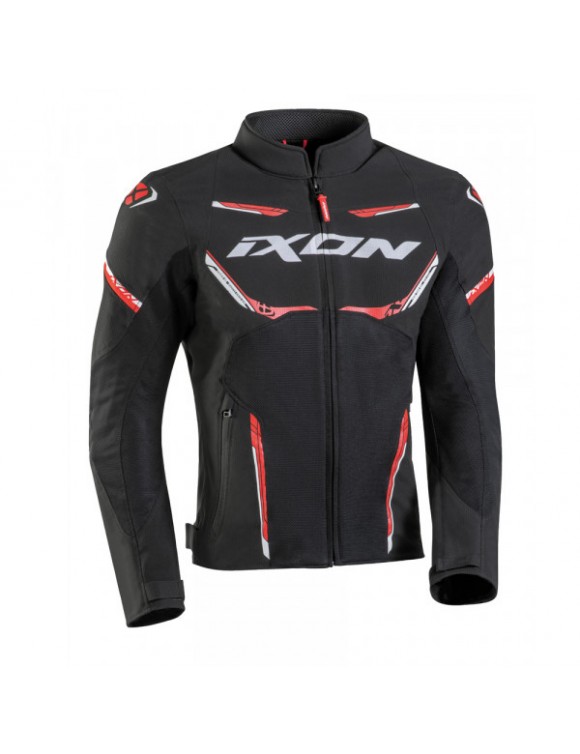Ixon Striker Air Black/Red Summer Men's Motorcycle Jacket