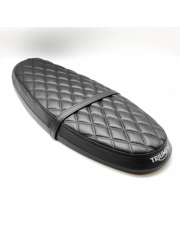 Black Quilted Two-up Seat, Original Triumph Accessory A9708613