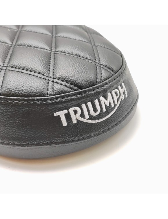 Asiento Biplaza Acolchado Negro, Accesorio Original Triumph A9708613 - 2