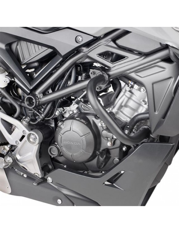 Tubular engine guard kit, black, givi tn1199 for Honda CB 125 r