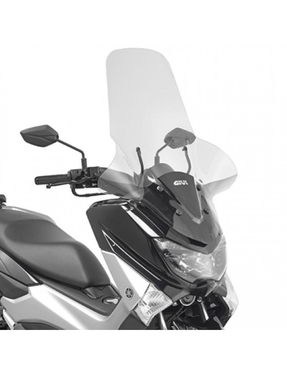 Givi transparente Windschutzscheibe 2123dt für Yamaha n-max 125-155, Silence s01 - 1
