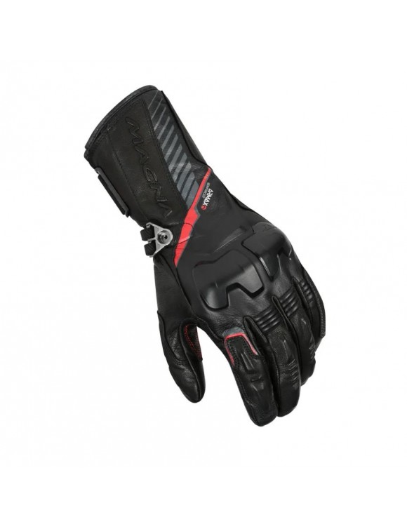Guantes de moto de verano para hombre Macna Rango RTX negro/rojo/gris - 1 Guantes de moto de verano para hombre Macna Rango RTX negro/rojo/gris - 1