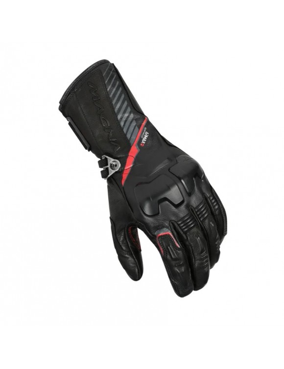 Macna Rango RTX Black/Red/Grey Men's Summer Motorcycle Gloves