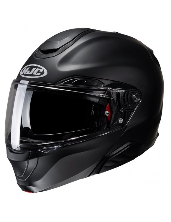 HJC RPHA 91 Mattschwarzer modularer Motorradhelm - 1