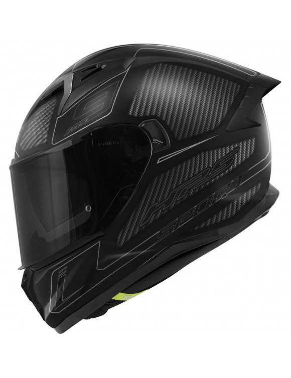 Casco Moto Integrale Givi 50.9 Enigma Carbon Matt Black Opaco - 2