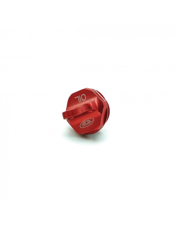 Oil Filler Cap, Red, Original, Beta Enduro RR/Xtrainer - 026.01.025.8053
