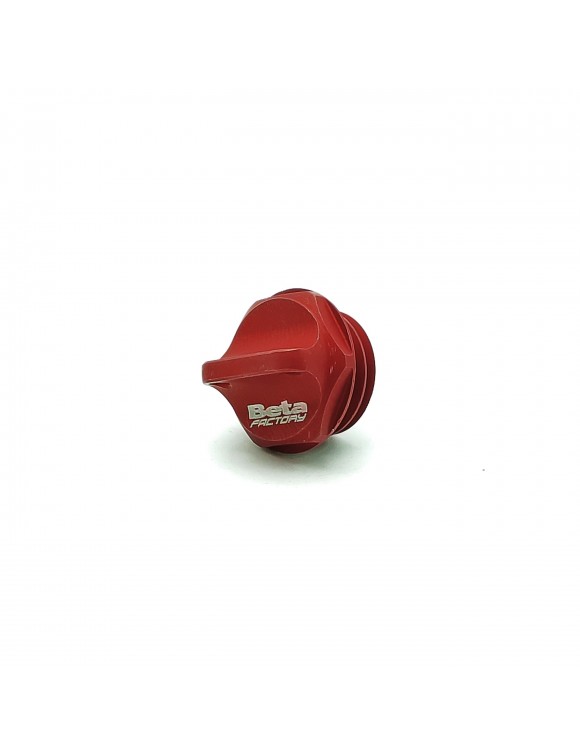 Oil Filler Cap, Red, Original for Beta Enduro RR/Xtrainer - 026.01.013.8053