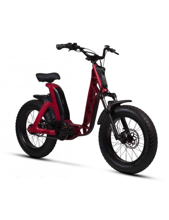 E-Bike-Elektrofahrrad 20 "Fat Fantic issimo-lustig weiß 250w,630Wh