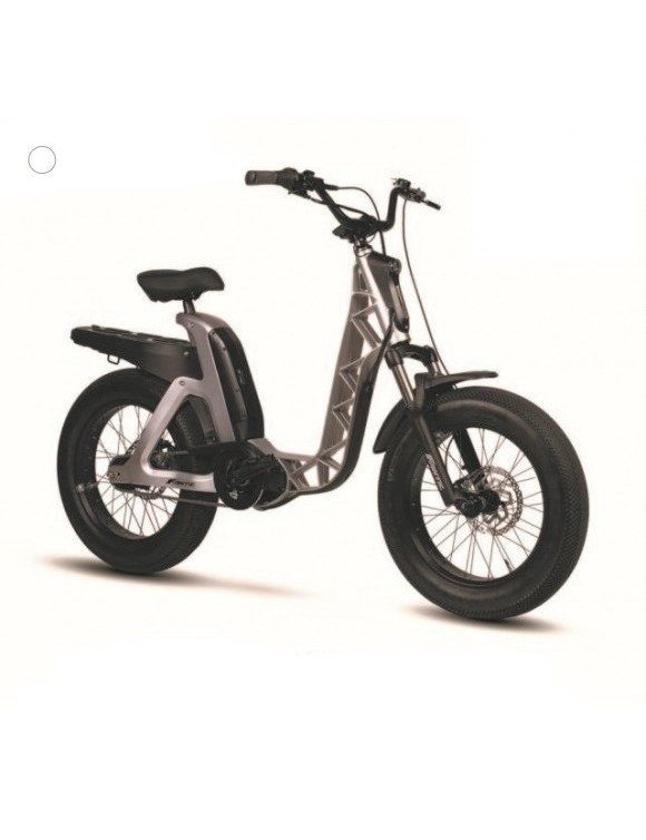 E-bike bici elettrica 20" fat portapacchi Fantic issimo urban rosso 250w, 630wh