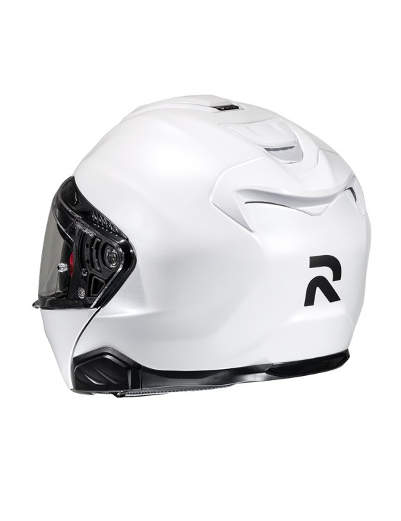 Casco moto Modulare HJC RPHA 91 Pearl White Lucido - 4