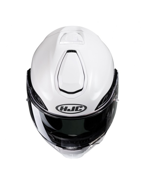 Casco moto Modulare HJC RPHA 91 Pearl White Lucido - 2