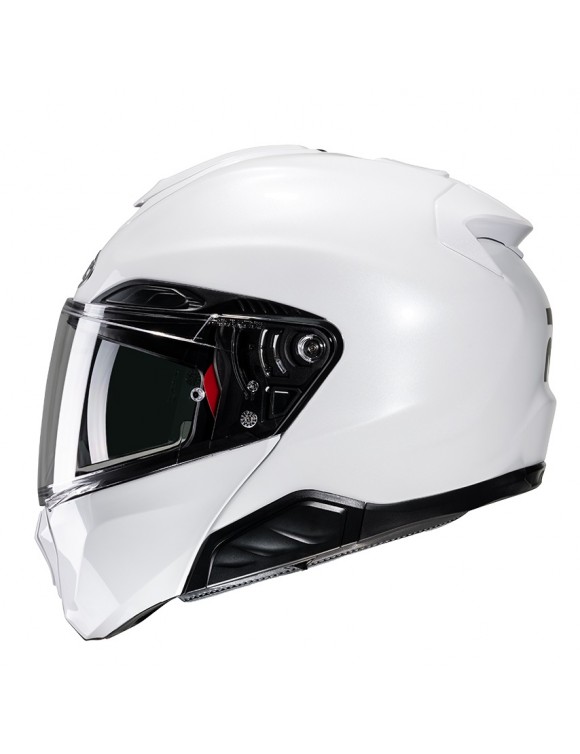 Modularer Motorradhelm HJC RPHA 91 Pearl White Glossy - 3