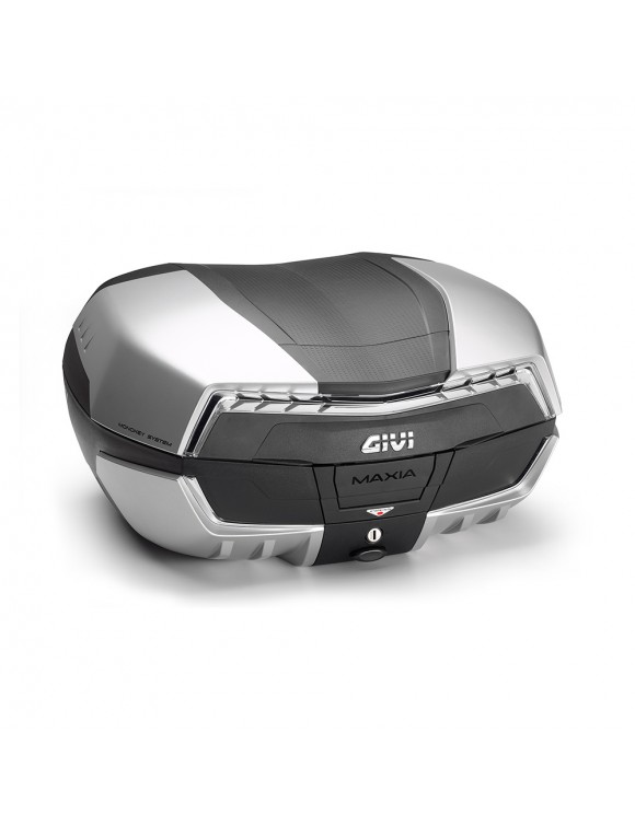 58L Moto Rear Top Box, Monokey, Can accommodate 2 modular helmets - Givi V58NT