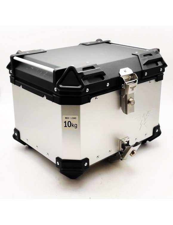 Kit completo de maleta superior de aluminio de 38 litros, original, Moto Morini X-Cape 650 - 804000P14A0001 - 5 Kit completo de maleta superior de aluminio de 38 litros, original, Moto Morini X-Cape 650 - 804000P14A0001 - 5