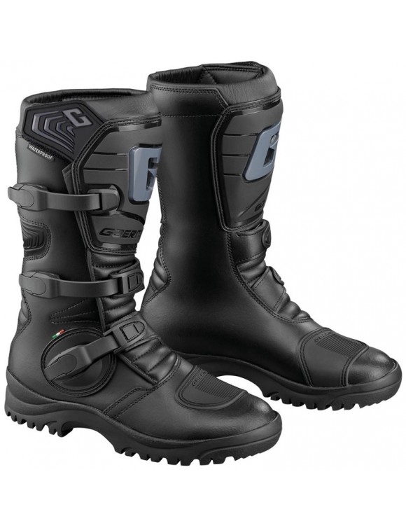 Touring Gaerne G-Adventure Aquatech Black Men's Motorcycle Boots