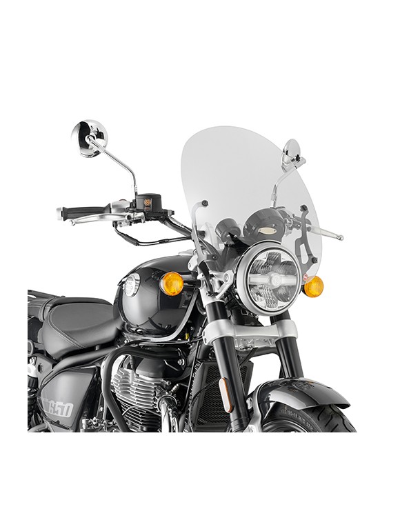 Parabrezza Trasparente Givi 9058A per ROYAL ENFIELD SUPER METEOR 650 - 1