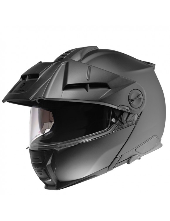 Schuberth E2 Black Matt Modular Motorcycle Helmet