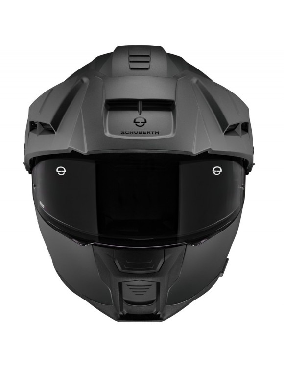 Casco Moto Modulare Schuberth E2 Black Matt Opaco - 3