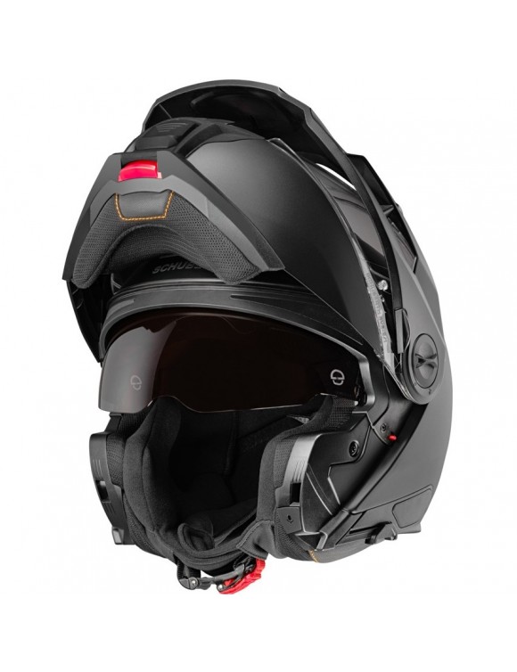 Casque de moto modulaire Schuberth E2 Noir Mat - 2