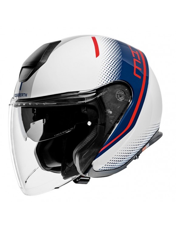 Schuberth M1 Pro Mercury Red Gloss Motorcycle Jet Helmet