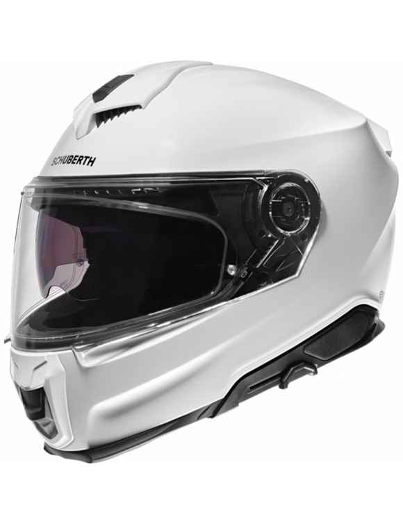 Schuberth S3 White Glossy Full Face Motorcycle Helmet