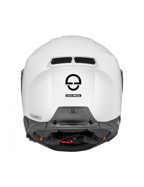 Casco Moto Integrale Schuberth S3 White Lucido - 4