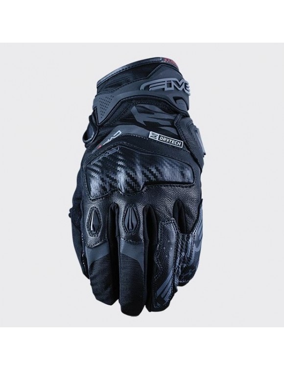 Street Urban Five X-Rider WP Black Motorcycle Gloves for Men
