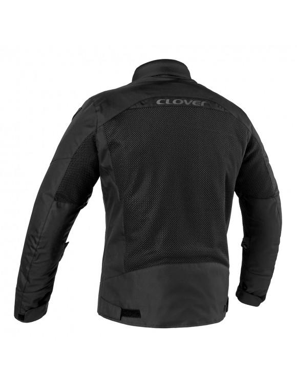 Clover Airtek WP Lady Black 1703-N/N Veste de moto d'été courte pour femme - 2 Clover Airtek WP Lady Black 1703-N/N Veste de moto d'été courte pour femme - 2