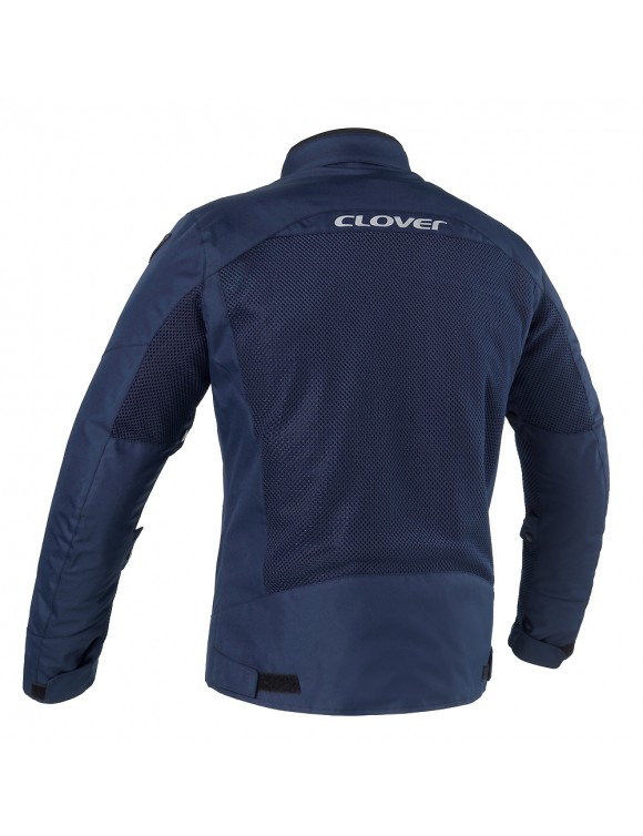 Chaqueta Moto Verano Corta Clover Airtek WP Azul Marino 1702-N/NAV - 2