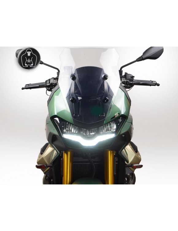 Transparent Touring Screen, Biondi BI8010423 for Moto Guzzi V100 / S