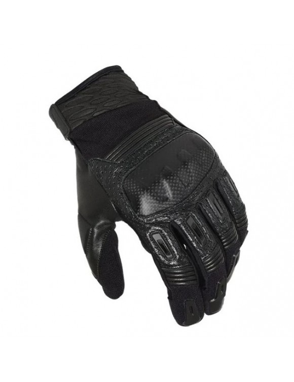 Macna Rime Black 1906227-101 Summer Men's Motorcycle Gloves