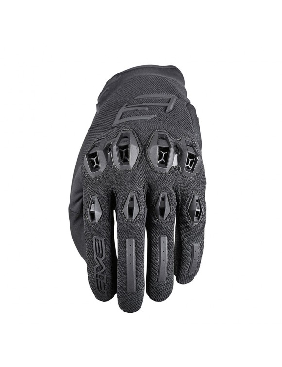 Five Stunt Evo 2 Black 81294 Men's Motorcycle Gloves