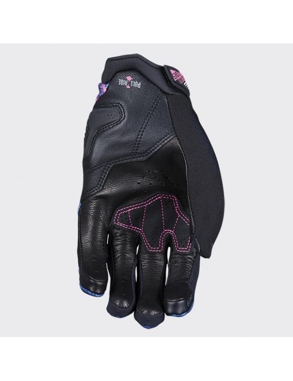 Five Stunt Evo 2 Lady Flowers Pink 81307 Gants de moto d'été pour femme - 2