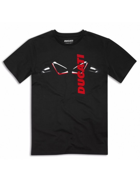 T-Shirt da Uomo Originale Ducati Panigale Black 98770632 - 1