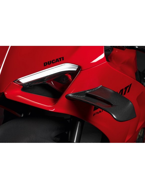 Par de Alerones en Carbono, Originales 96981512AA, Ducati PANIGALE V4 / V4S - 2