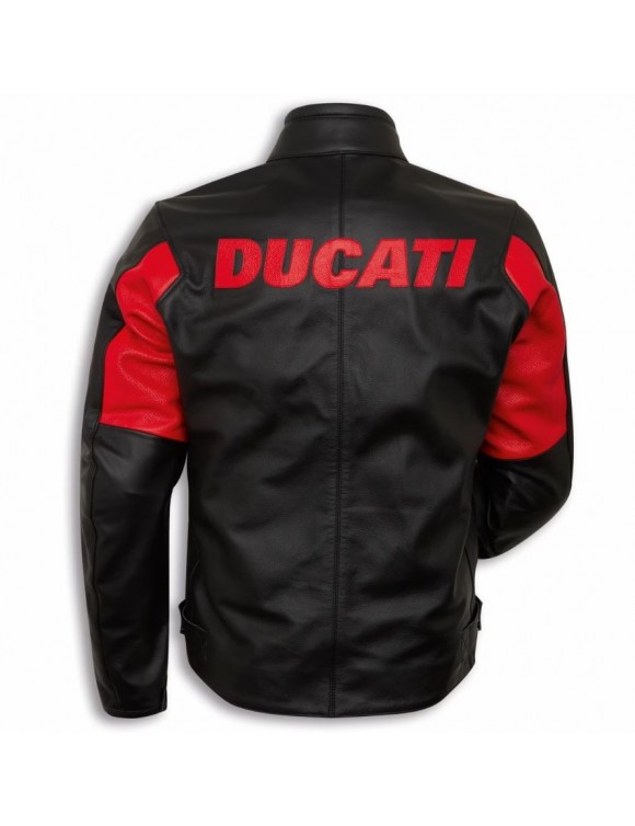 Original Ducati Company C4 Men's Leather Jacket 9810750 - 2