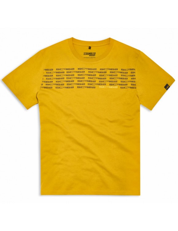 T-Shirt da Uomo Originale Ducati Scrambler SCR62 Pacific 98770763 - 1