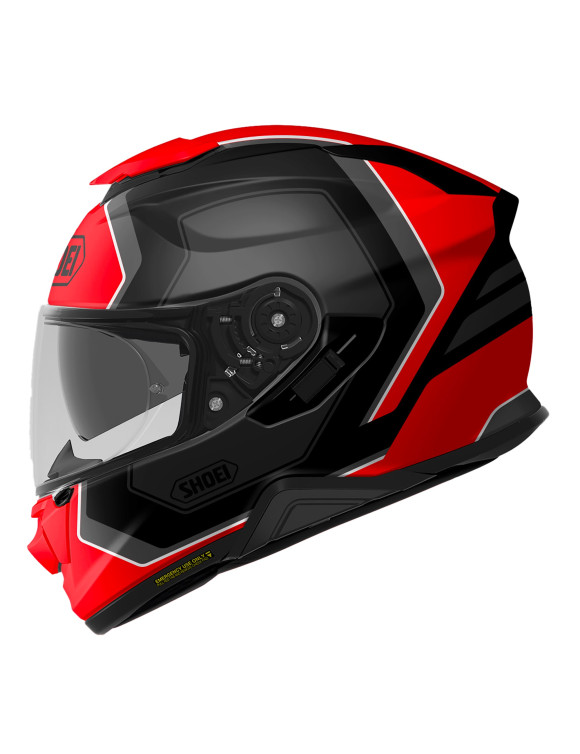 Casco integral de moto Shoei GT-Air III Realm TC-1 negro/rojo brillante 1120100 - 1
