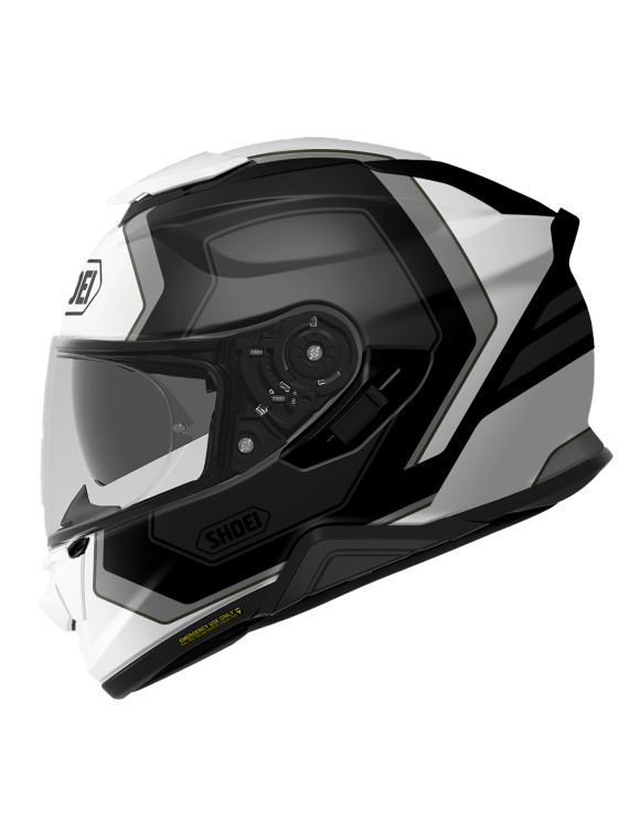 Shoei GT-Air III Realm TC-5 White/Black Glossy Full Face Motorcycle Helmet 1120101 - 1