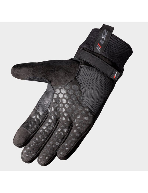 Guantes de moto de invierno para mujer LS2 Civis Lady Negro 70170W0012 - 2
