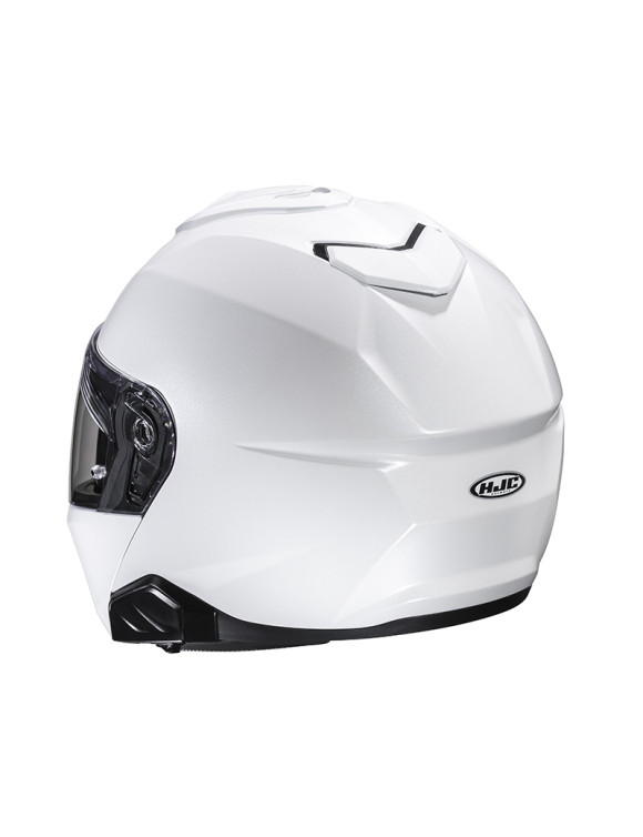 Casco Moto Modulare HJC I91 Pearl White Lucido 154329 - 3