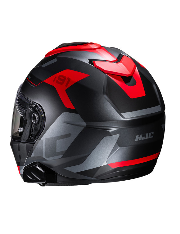 Casque de moto modulaire HJC I91 Carst MC1SF mat 154571 - 3 Casque de moto modulaire HJC I91 Carst MC1SF mat 154571 - 3
