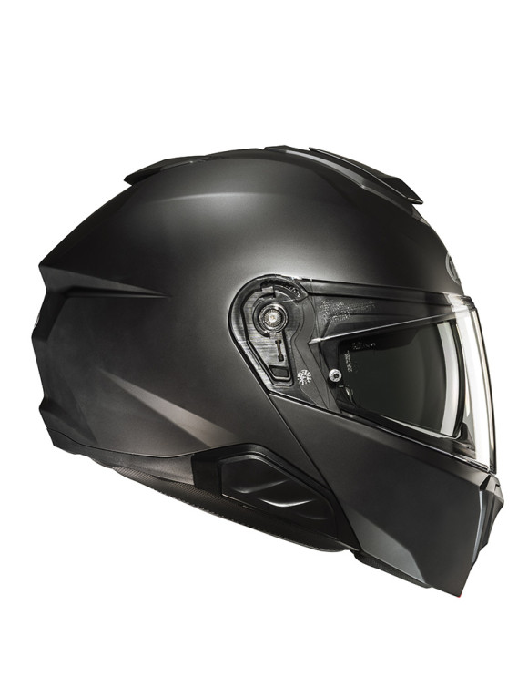 HJC I91 Mattschwarz Matt Modularer Motorradhelm 154370 - 2