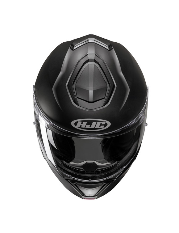 Casque de moto modulaire HJC I91 noir mat mat 154370 - 3