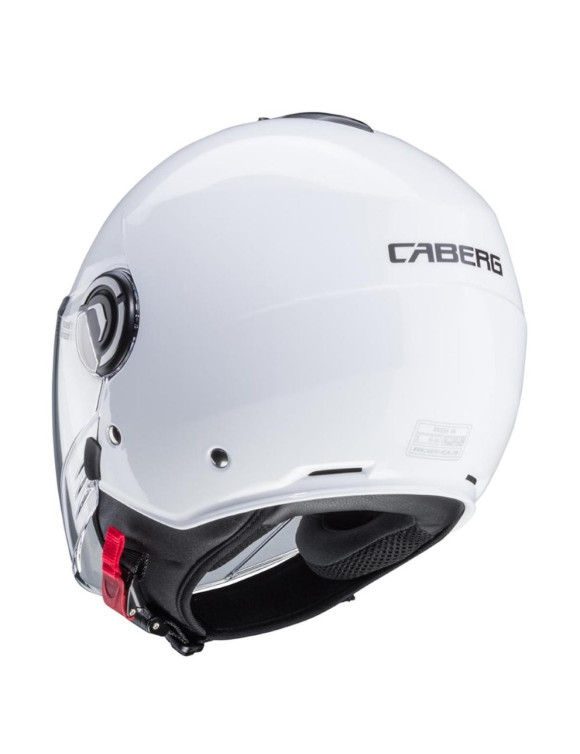 Casque Moto Jet Caberg Riviera V4 X Blanc Brillant C6HA60A1 - 2