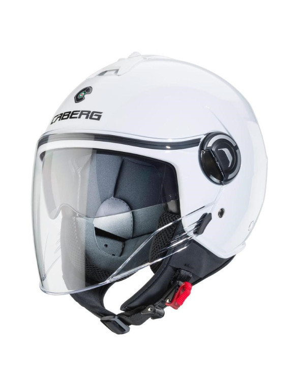Caberg Riviera V4 X White Glossy Motorcycle Jet Helmet C6HA60A1