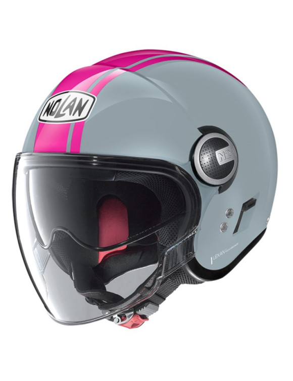 Casco Jet Moto Nolan N21 Visor 06 Dolce Vita 119 Policarbonato Brillante - 1