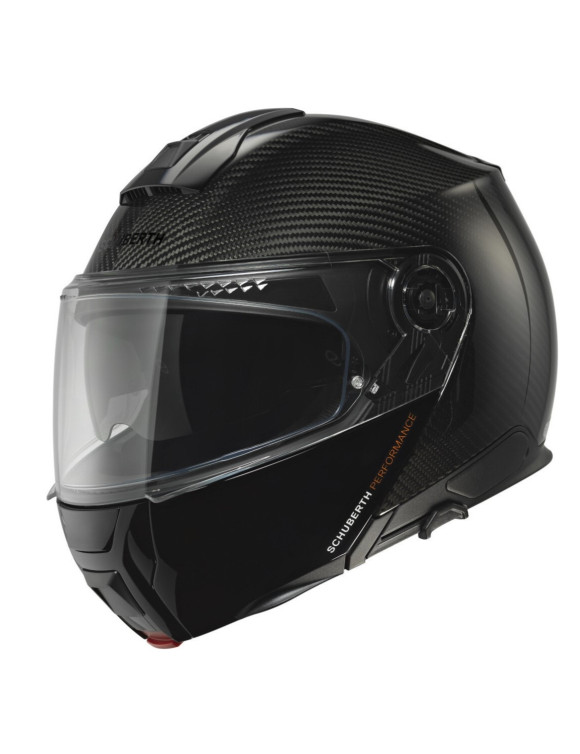 Casco Moto Modulare Schuberth C5 Carbon Black Lucido 415811 - 1